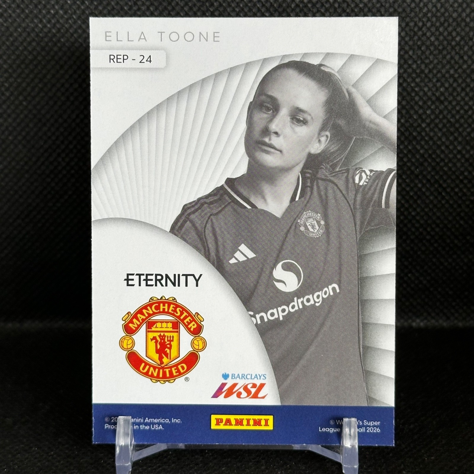 ELLA TOONE Represent • 2025/26 Panini WSL Eternity Manchester United (US Seller)