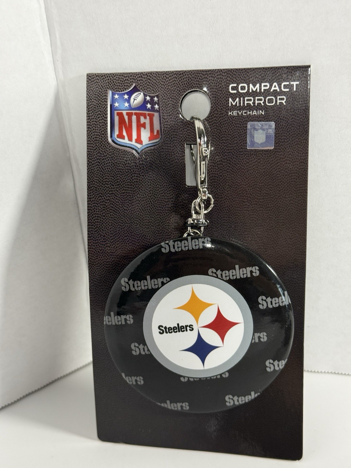 Pittsburgh Steelers NFL Licensed Compact Mirror Keychain NEW