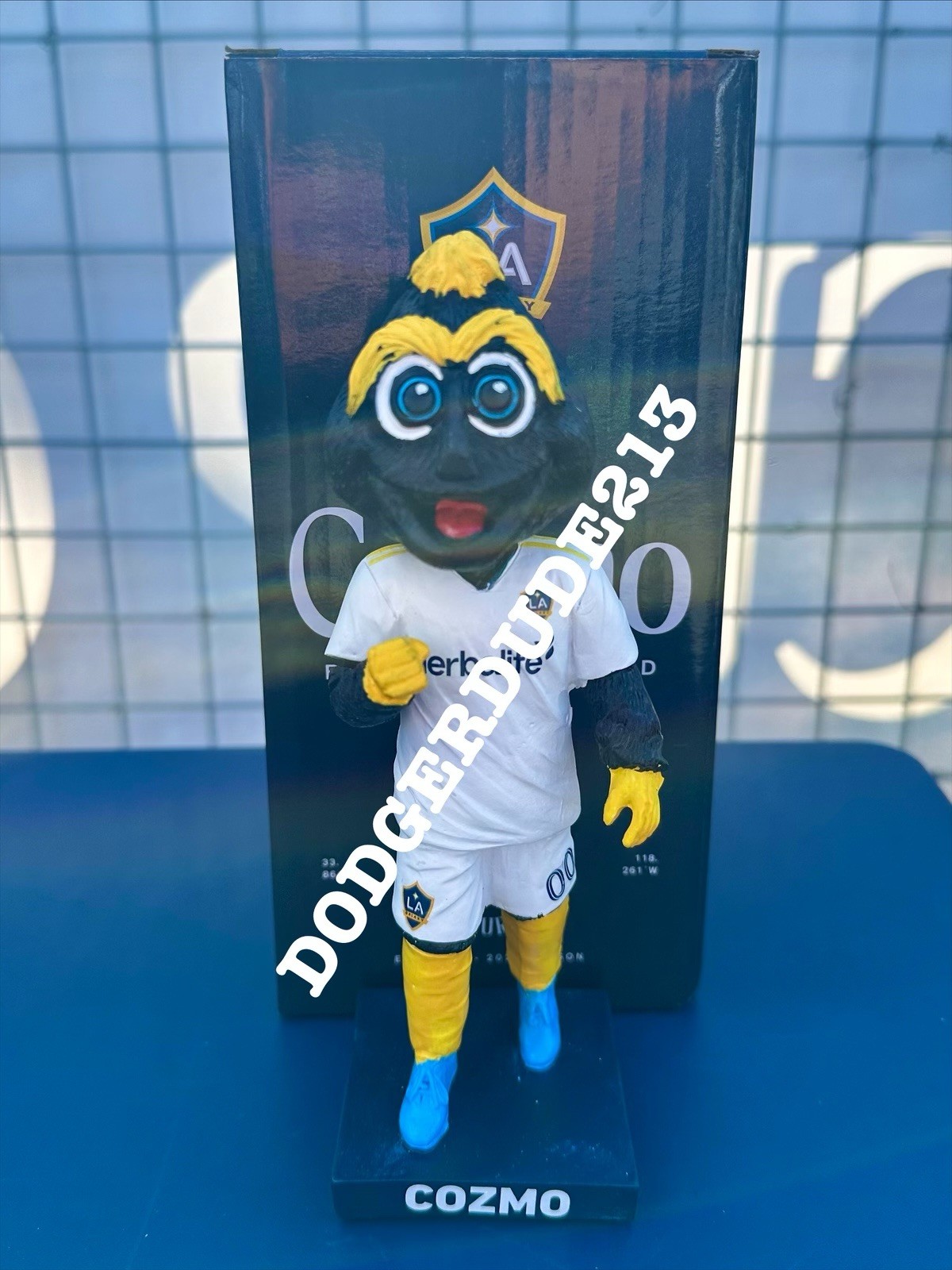 ⚽️🔥 LA Galaxy 4/27/25 Bobblehead Cozmo SGA New in Box🔥⚽️ Limited to 5K
