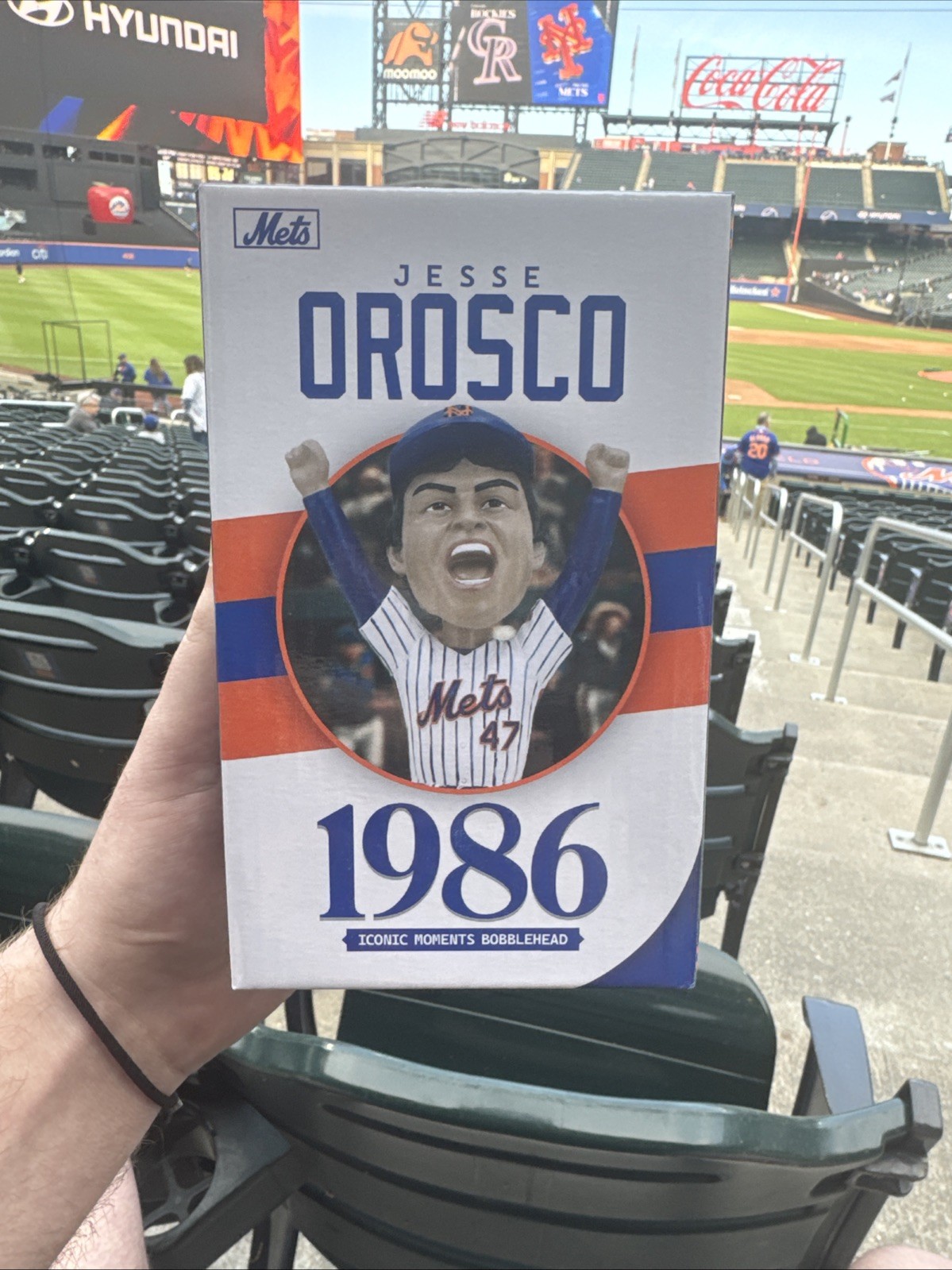 Jesse Orosco 1986 World Series Bobblehead SGA 4/24/26 IN HAND🔥