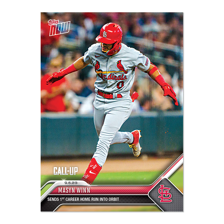 MASYN WINN XRC 2023 TOPPS NOW #828 ST. LOUIS CARDINALS🔥 (1ST TOPPS NOW CARD)