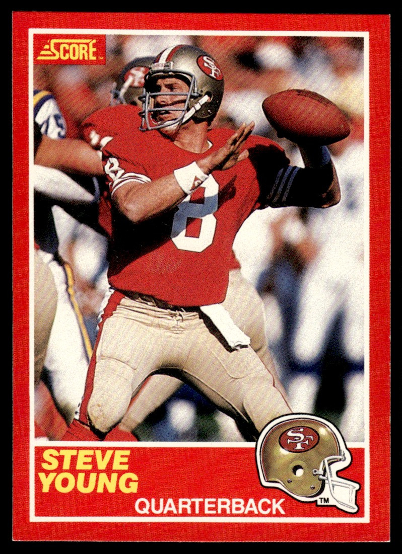 1989 Score Steve Young #212