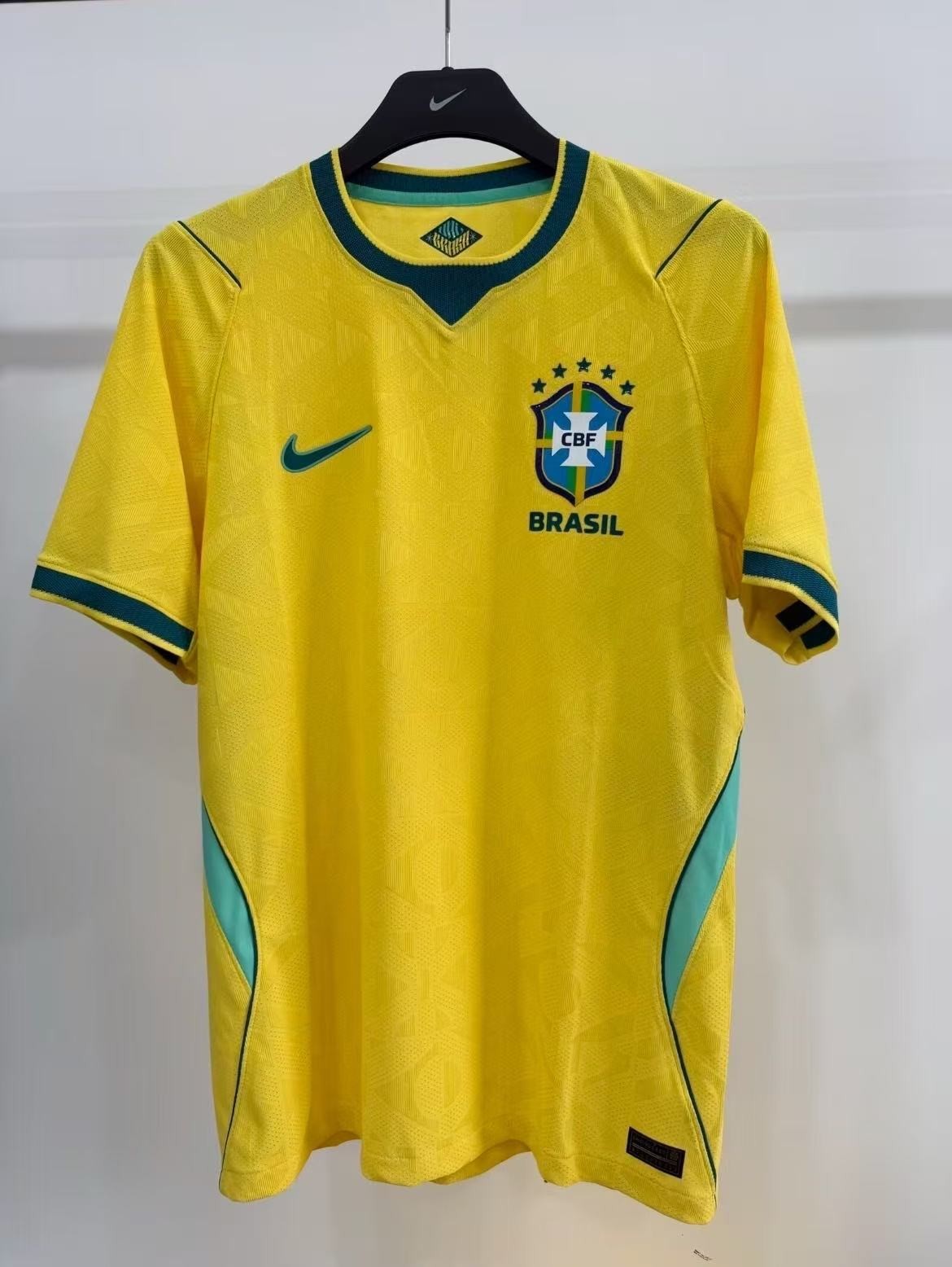 2026 Brazil Home Player Version Soccer Jersey – yellow– NWT – Ships Same Day