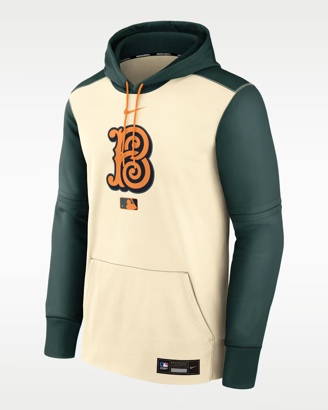Baltimore Orioles Nike Authentic Collection City Connect Therma-FIT Hoodie BMORE