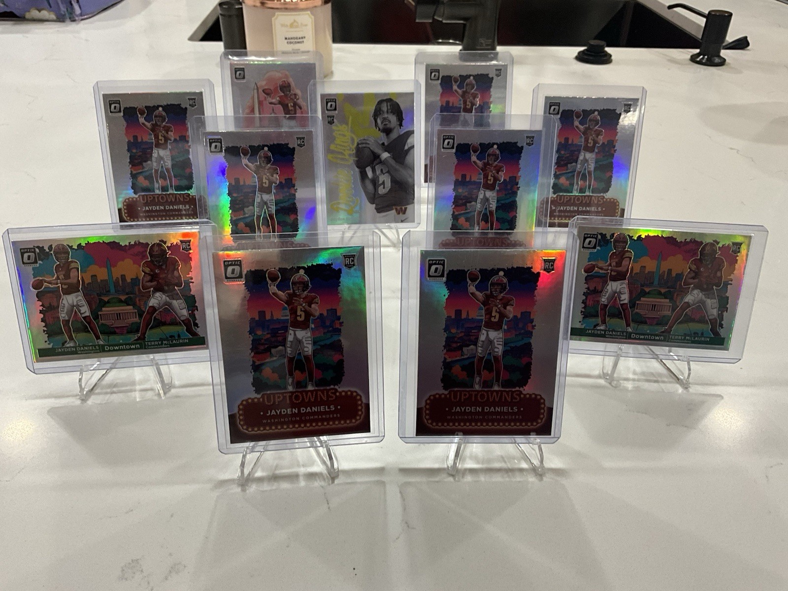 2024 Panini Donruss Optic – Uptowns Jayden Daniels #2 (RC)