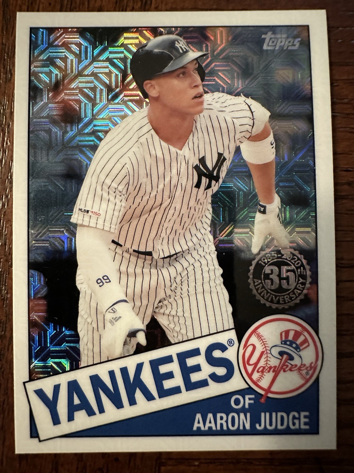 2020 Topps – Silver Pack 1985 Topps Chrome Baseball Aaron Judge #85C-27