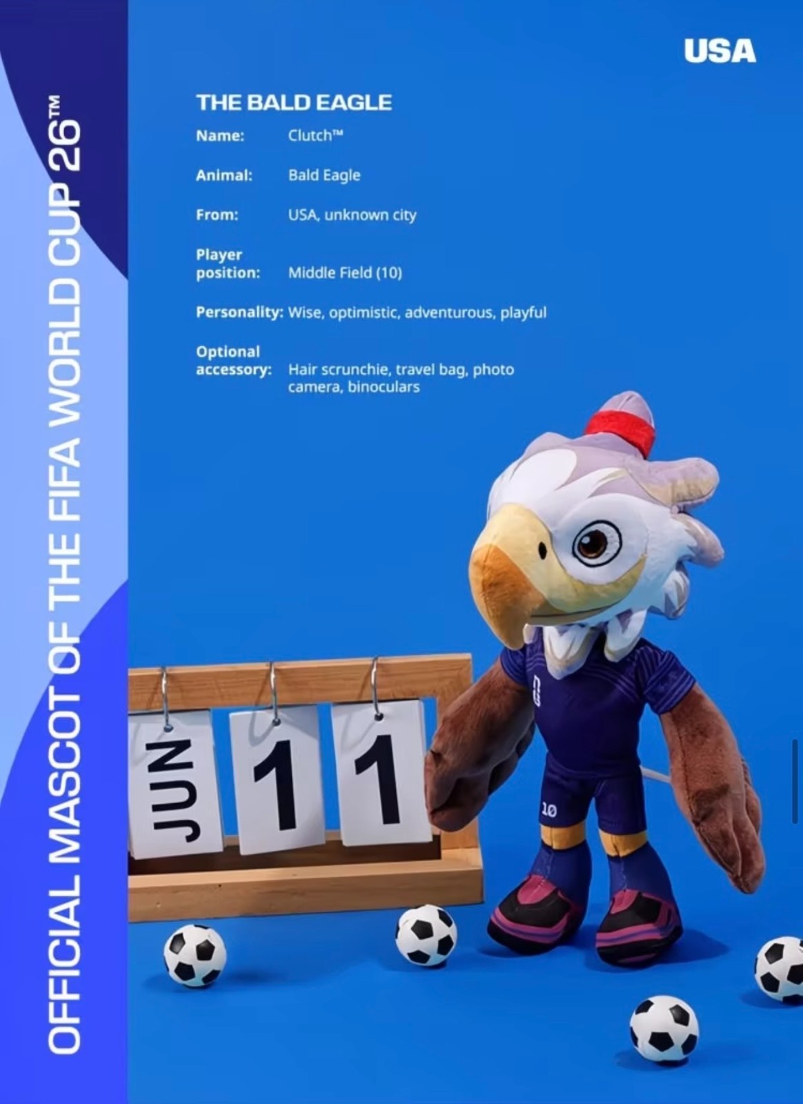 3-Pack FIFA World Cup 2026 Edition – Mascot Plush Toys – USA Canada Mexico World