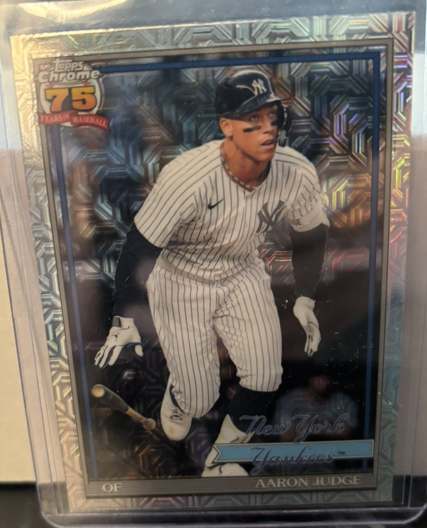 2026 Topps Series 1 – 1991 Topps Chrome Silver Pack Mojo Aaron Judge #91C-82