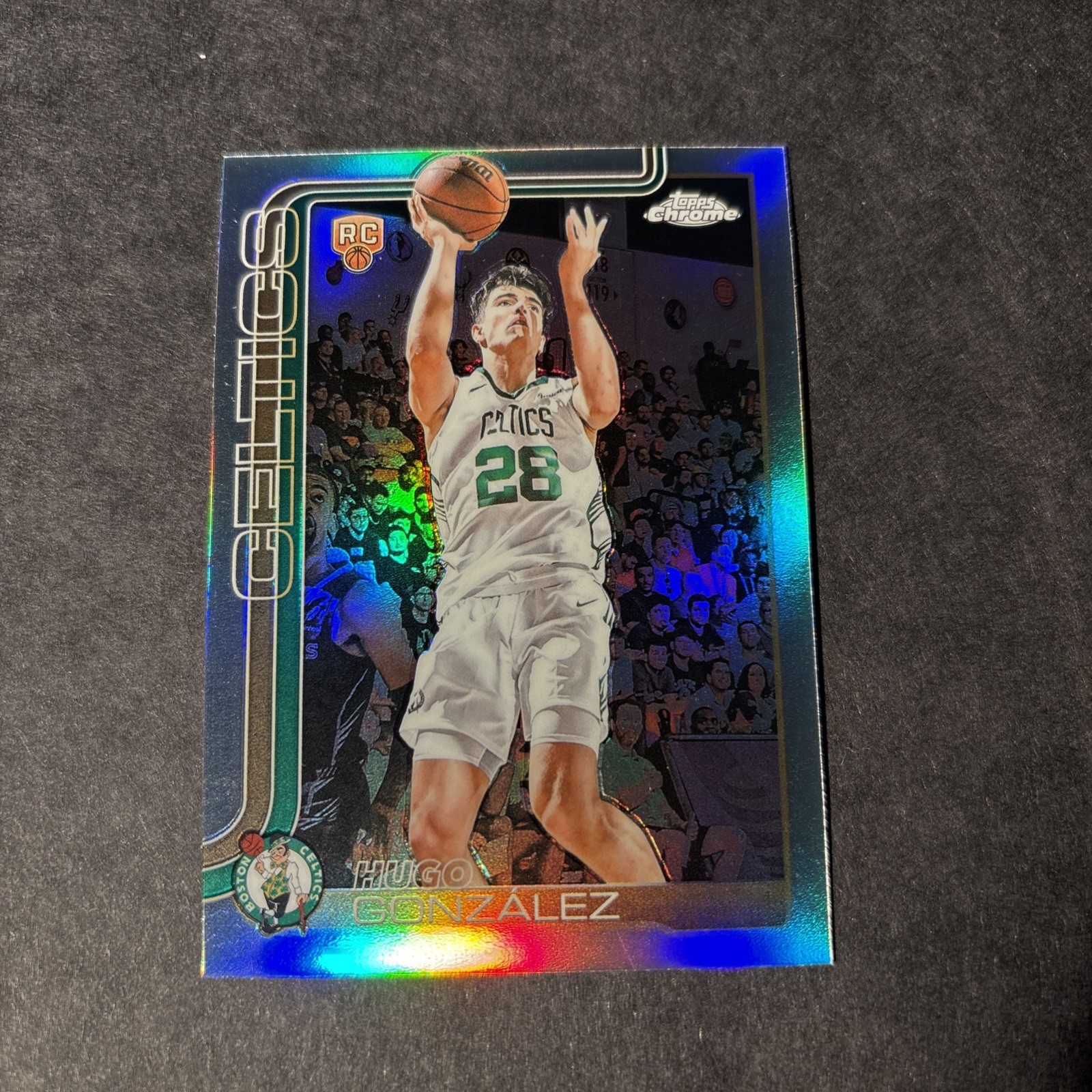 Hugo Gonzalez 2025/26 Topps Chrome Basketball Refractor RC #278