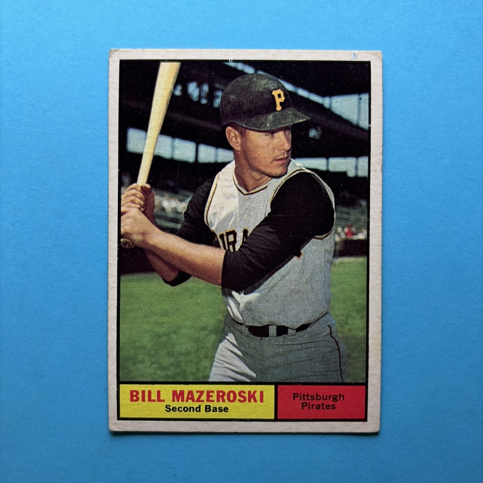 1961 Topps #430 Bill Mazeroski – VG-EX