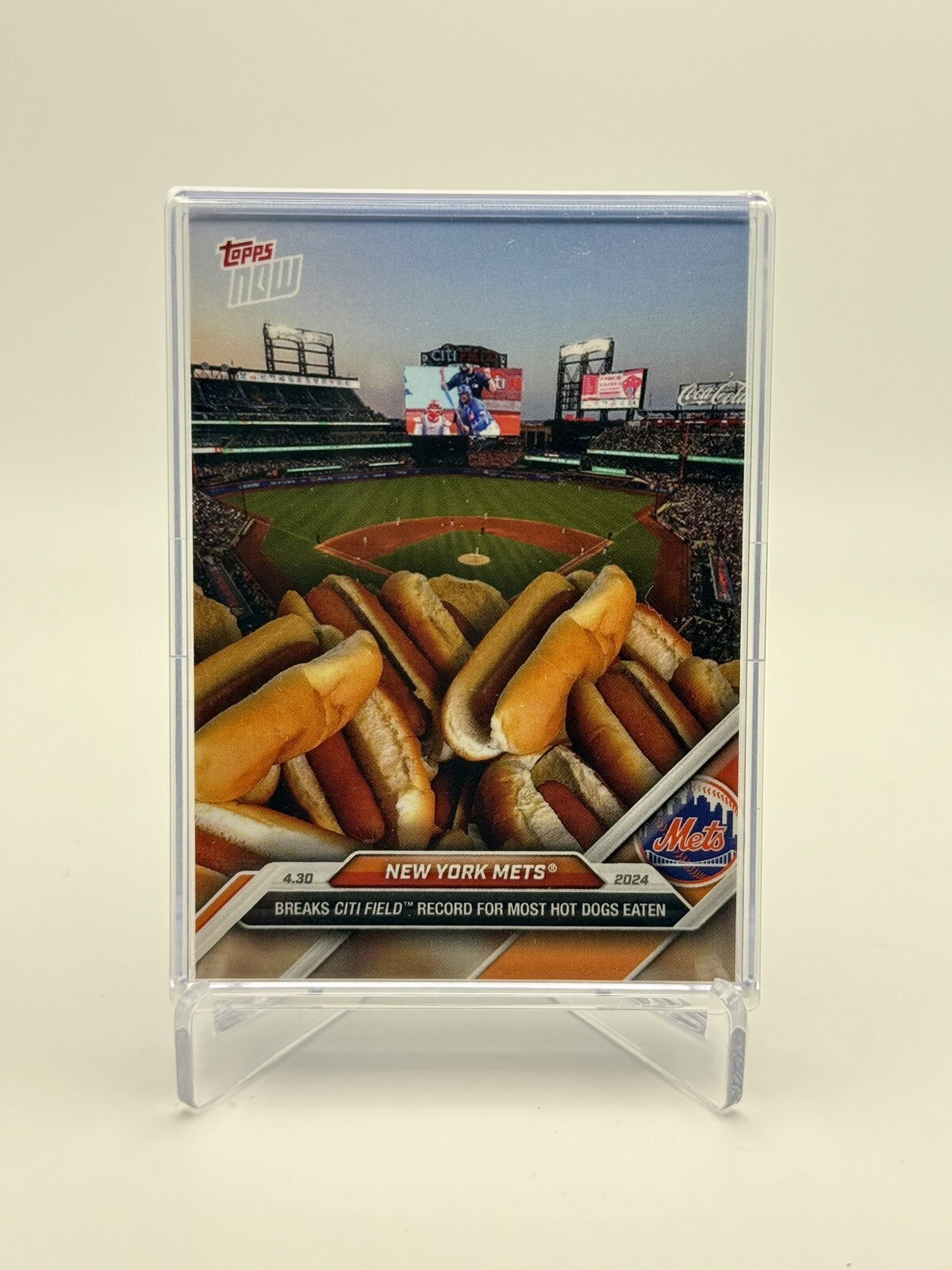 2024 Topps NOW New York Mets Hot Dogs #146