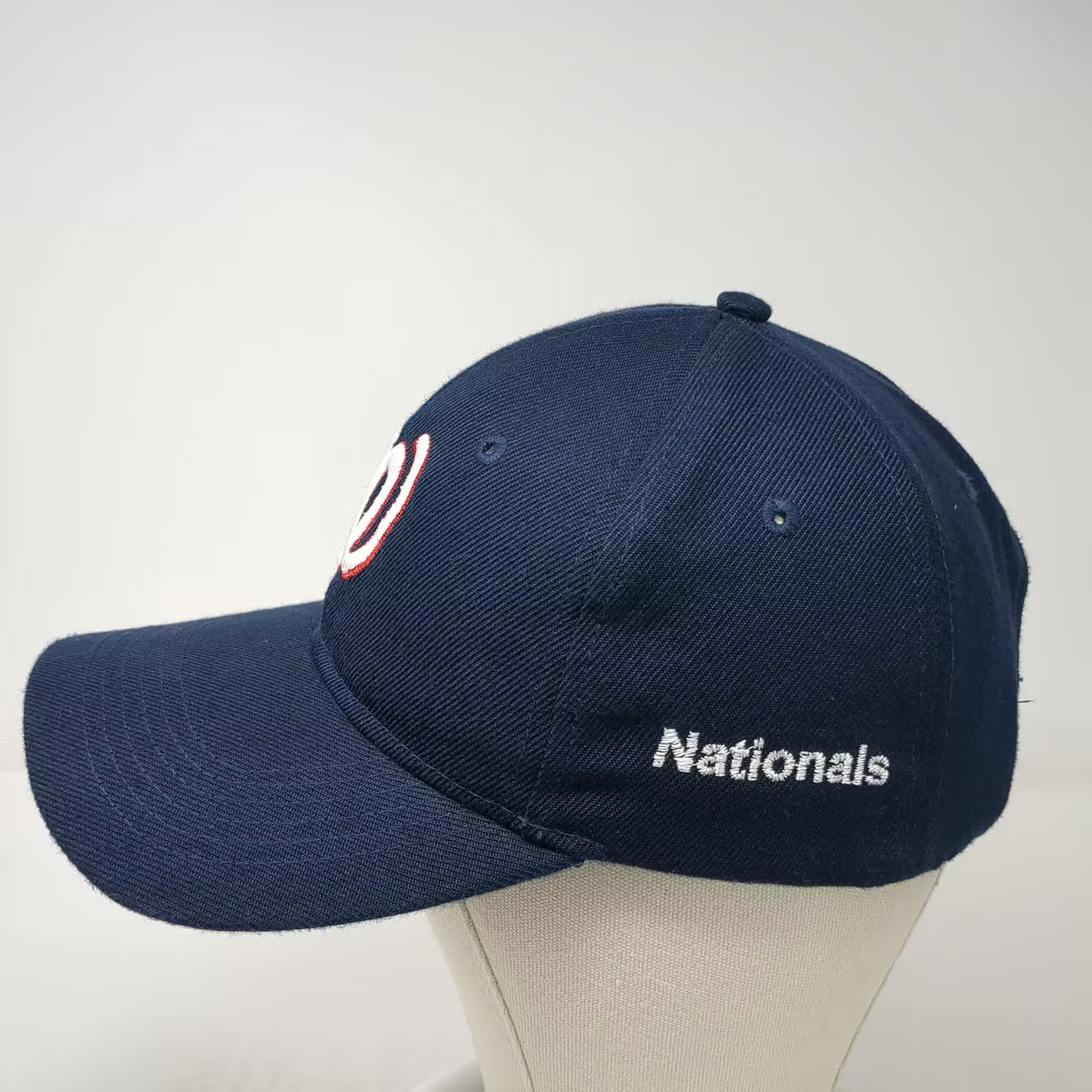 Washington Nationals MLB Baseball Cap Blue One Size Strapback Embroidered Hat