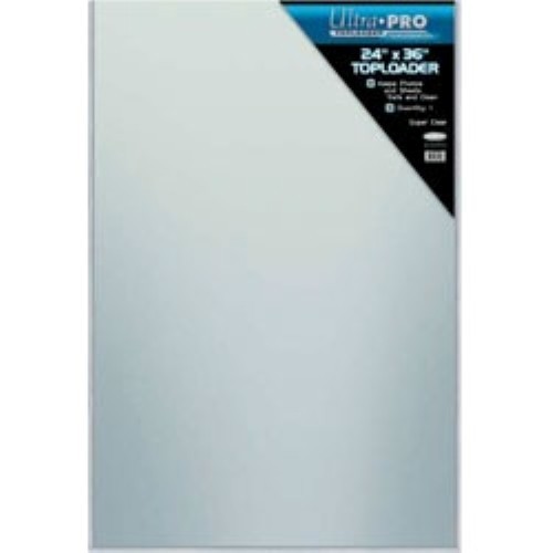 Ultra PRO Toploader – 36×24 – Single Toploader Rigid Plastic Large