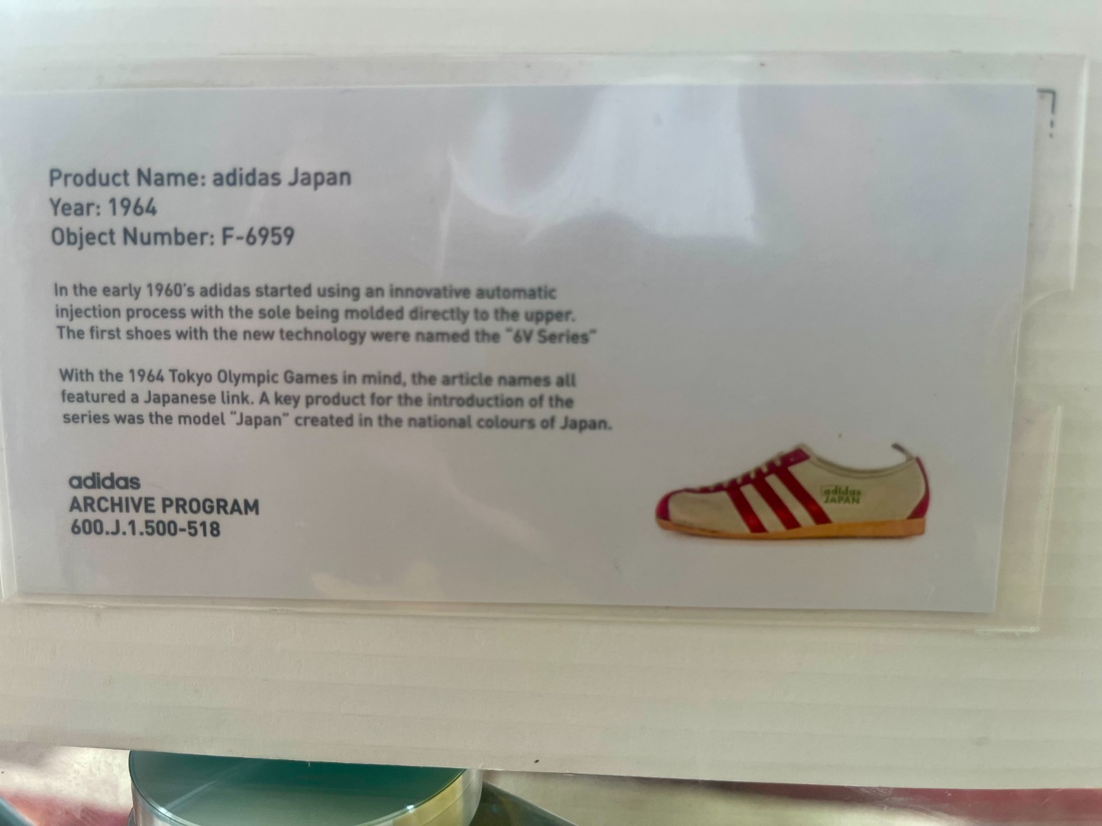 adidas Japan Archive Program 1964 Tokyo Olympics White Red FV9697 Size 9 NEW