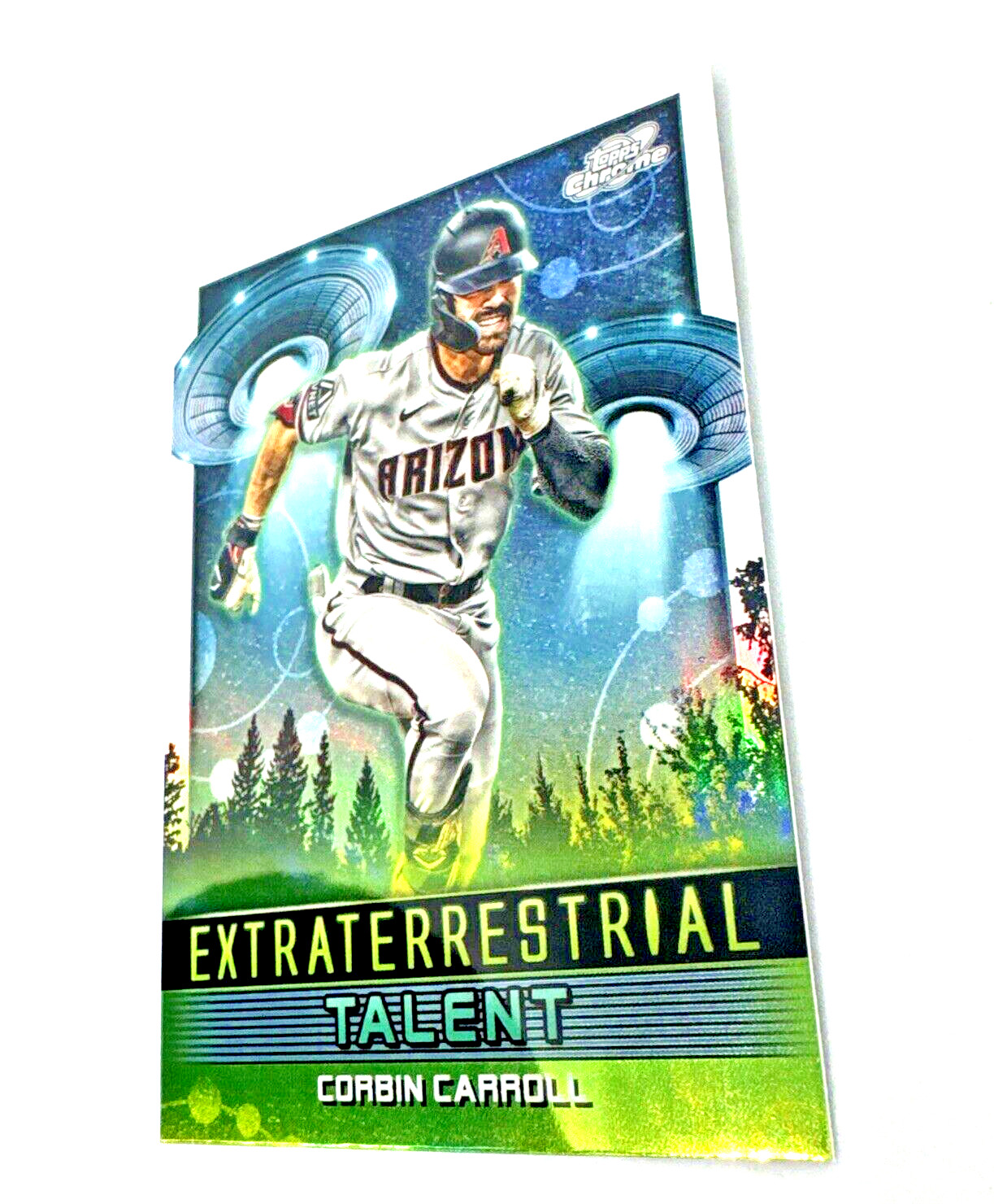 2024 Topps Cosmic Chrome #ET-4 Corbin Carroll Extraterrestrial Talent Refractor