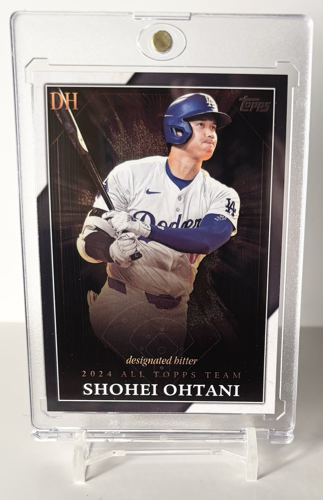 Shohei Ohtani RARE GOLD SPARKLE FOIL INVESTMENT CARD SSP TOPPS DODGERS MVP MINT