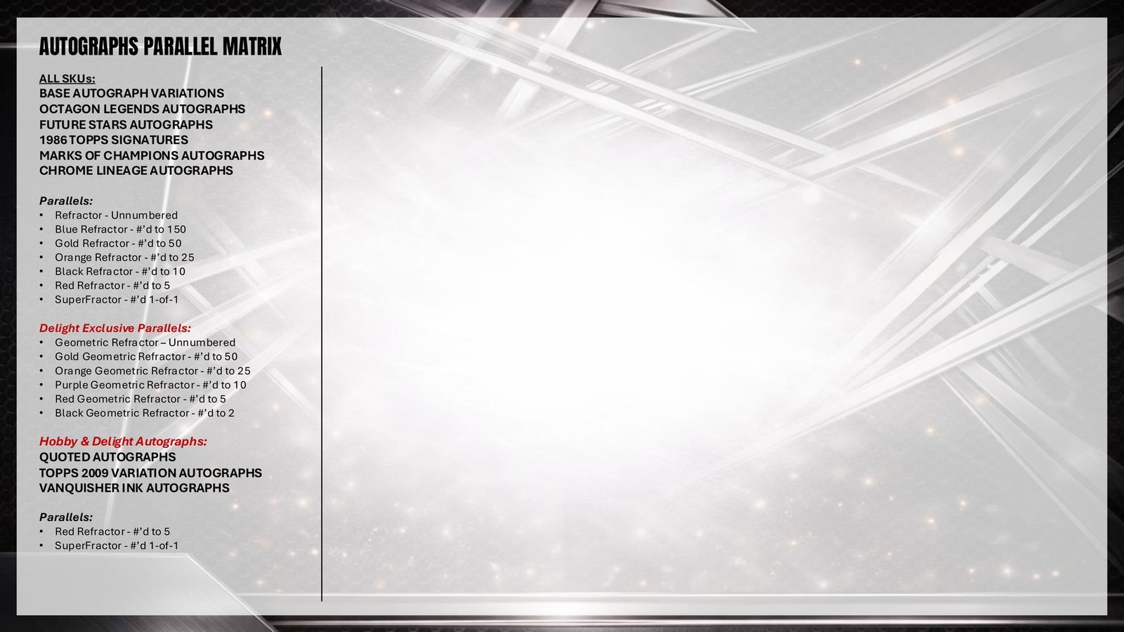 2026 TOPPS CHROME UFC HOBBY BOX