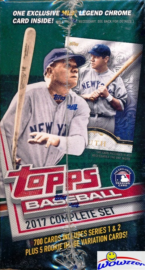 2017 Topps Baseball 706 Cards LEGEND CHROME Edition Factory Set-2 AARON JUDGE RC