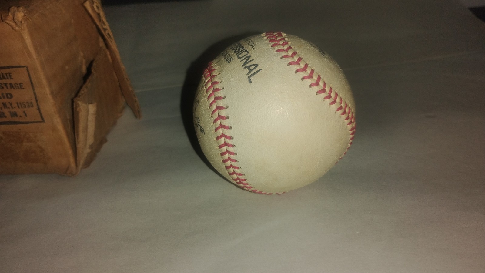 Rare MLB A1060 OPL BASEBALL! Horsehide Cover, Made In Haiti. OG Box