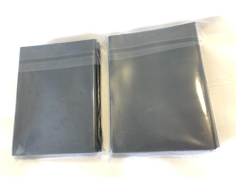 Lenayuyu 100pcs Whiteblack Protector Standard MTG Card Sleeves 66x91mm Matte
