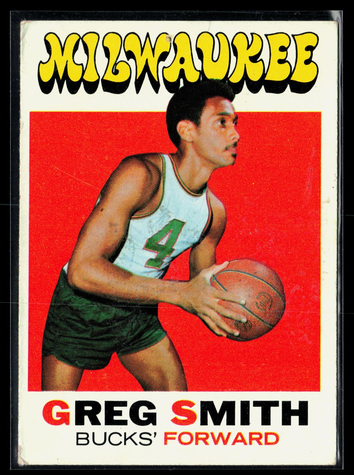 Greg Smith 1971-72 Topps #129