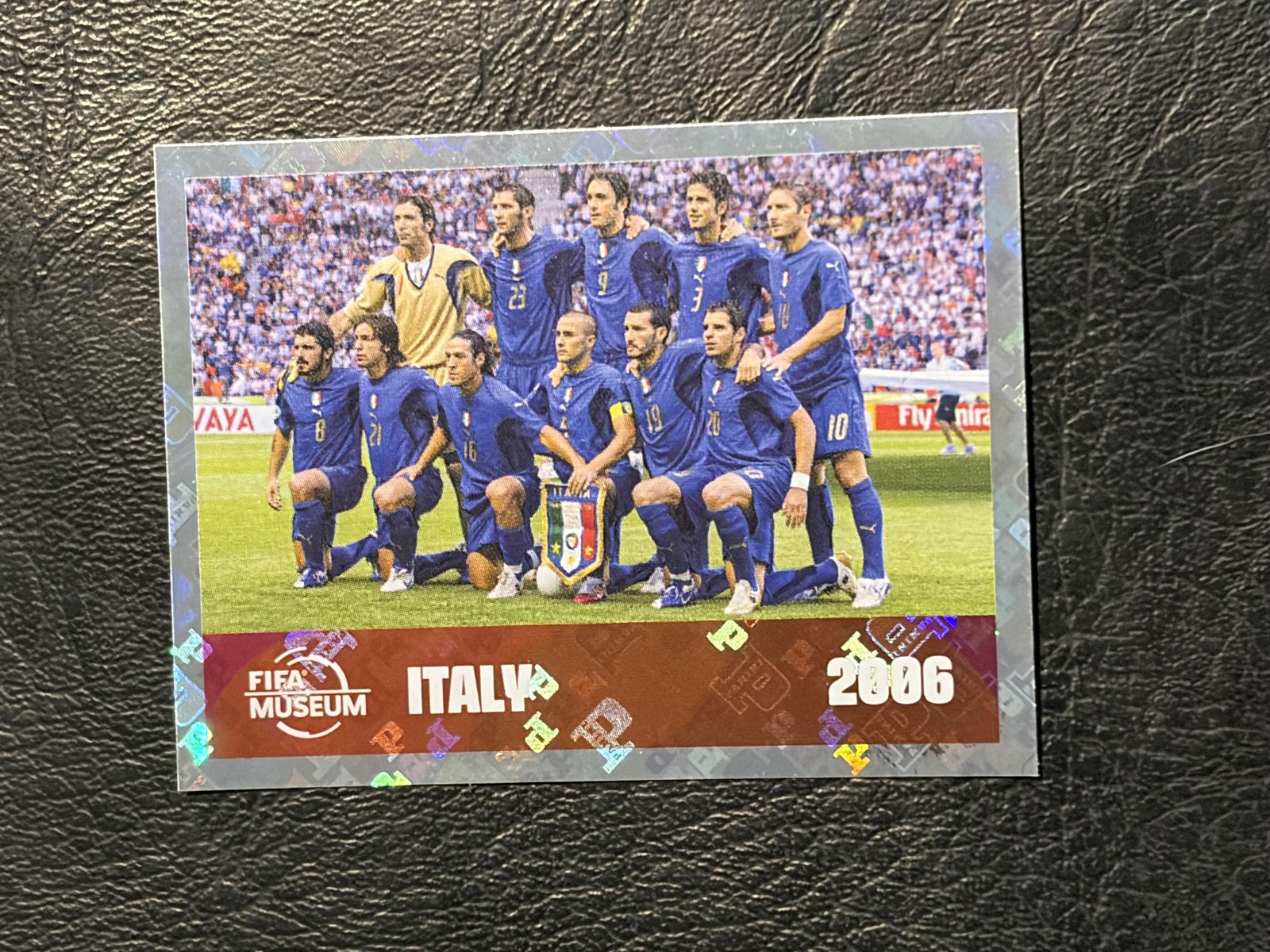 2026 Panini FIFA World Cup Stickers #FWC17 2006 Champions FOIL