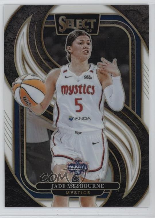 2025 Panini Select WNBA Premier Level White Prizm /99 Jade Melbourne #187 v3r
