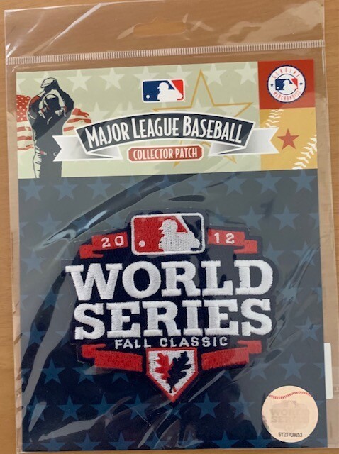 Vintage The Emblem Source 2012 World Series Fall Classic Patch Sealed New