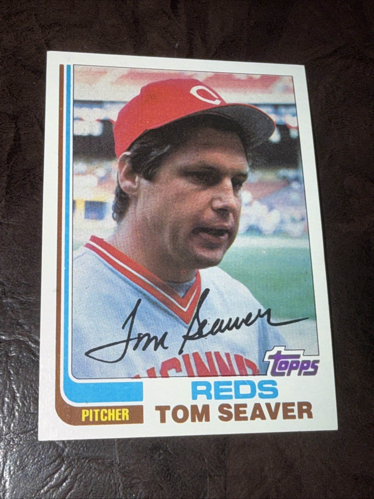 Tom Seaver Cincinnati Reds 1982 Topps #30 HOF USC Trojans