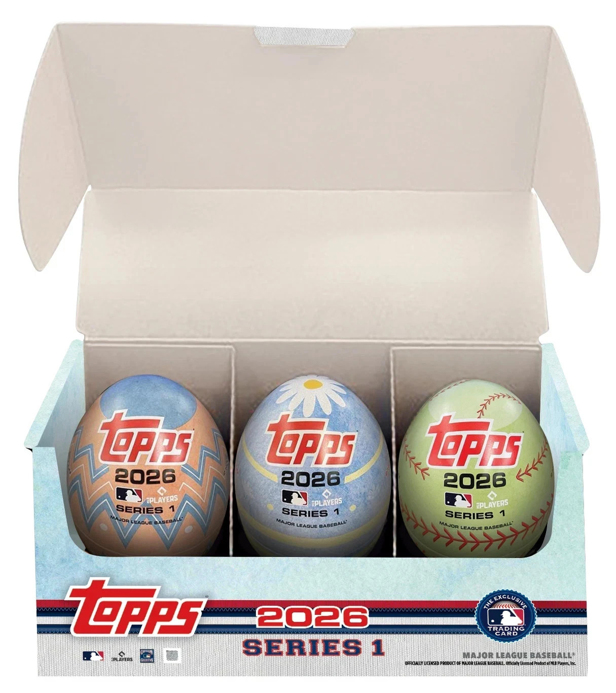 2026 TOPPS SERIES 1 BASEBALL Tins 3-Pack EASTER TIN (177 cards) MLB New QTY