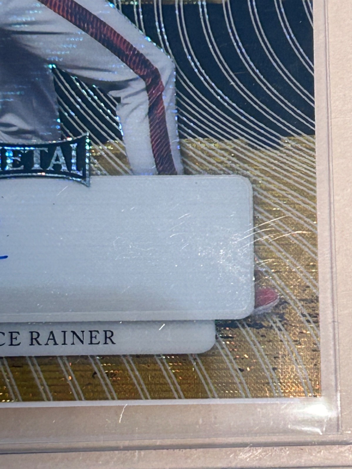 #1/1 BRYCE RAINER AUTO 2023 PG GOLD WAVE SSP AUTOGRAPH TIGERS