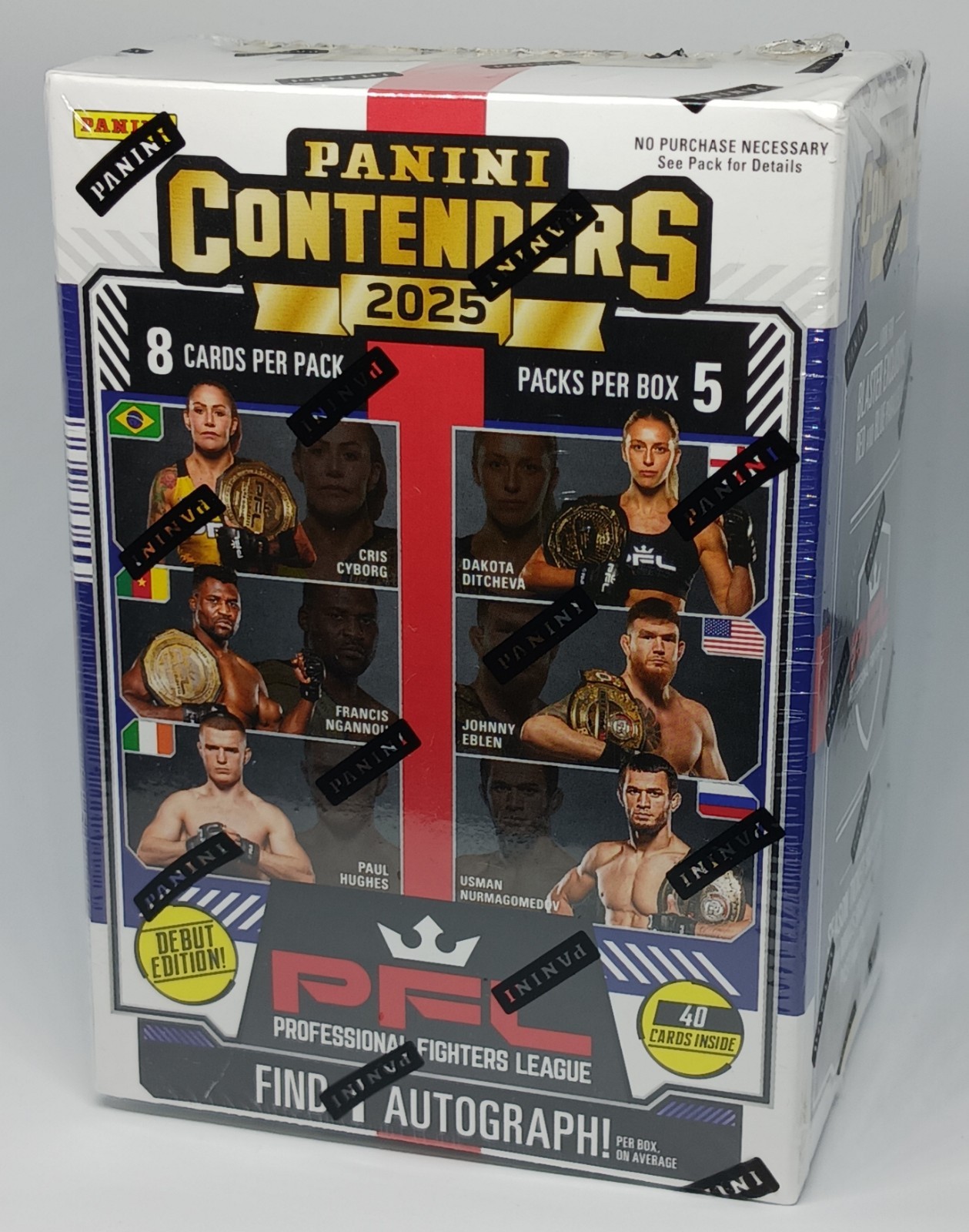 2025 Contenders PFL MMA Blaster Box 1 Auto Per Box Sealed Panini Fighting Cards
