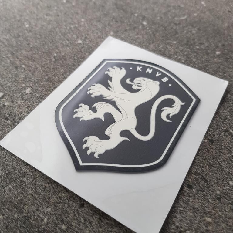 5pcs Netherlands KNVB Crest Badge Patch Iron on Logo For Jersey Pants Jacket