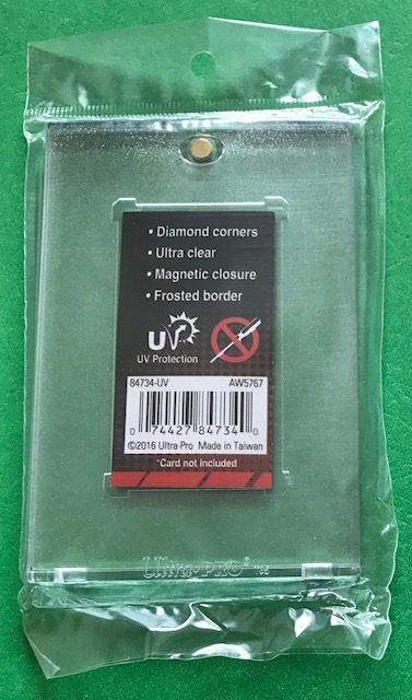 Ultra Pro One-Touch Magnetic MINI TOBACCO Size 35pt Trading Card Holder UV Guard