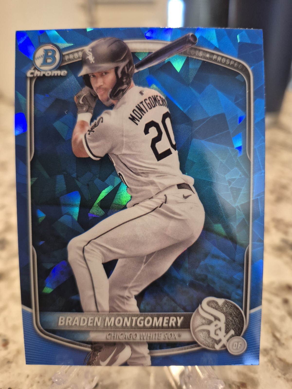 2025 Bowman Sapphire Prospects Braden Montgomery #BCP-132 White Sox
