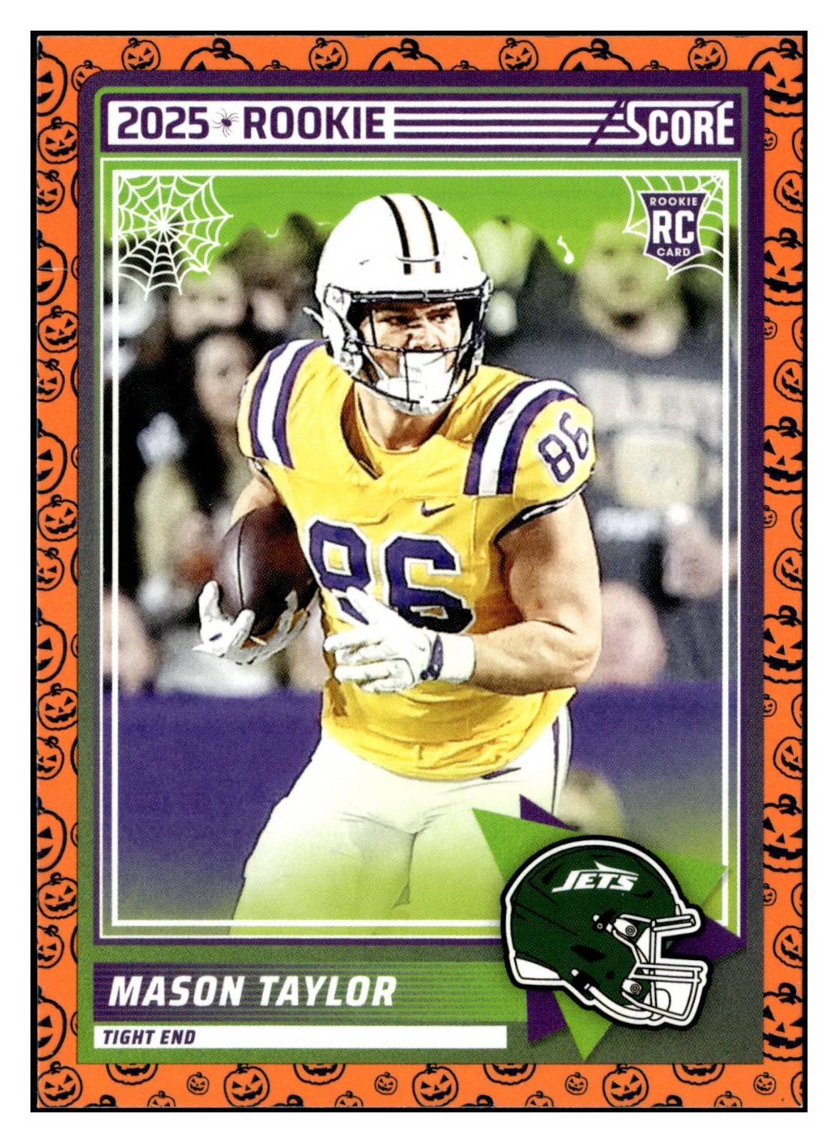 2025 Score – Rookies Mason Taylor #7 Pumpkin (RC)
