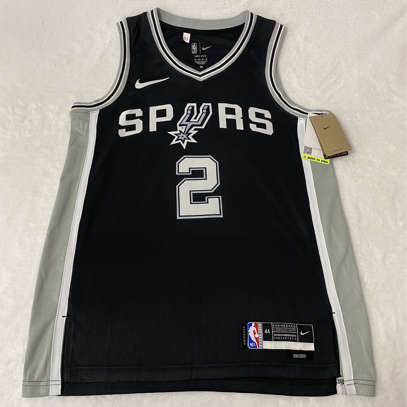Dylan Harper #2 Black Jersey. Heat Press. Custom. Men’s S–2XL