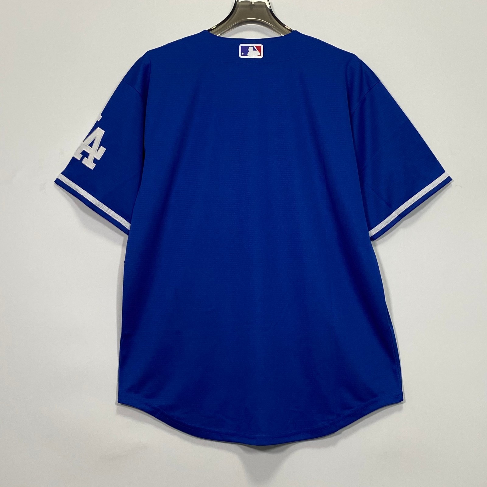 Los Angeles Dodgers Baseball Jersey, Embroidered, Dark Blue