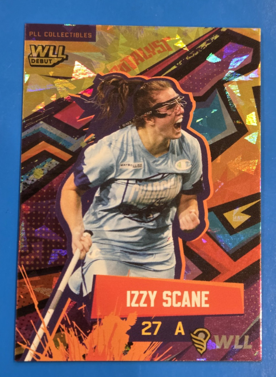 IZZY SCANE 2026 PREMIER LACROSSE FIELDSIDE II WLL ROOKIE RC CATALYST SSP #CAT-10