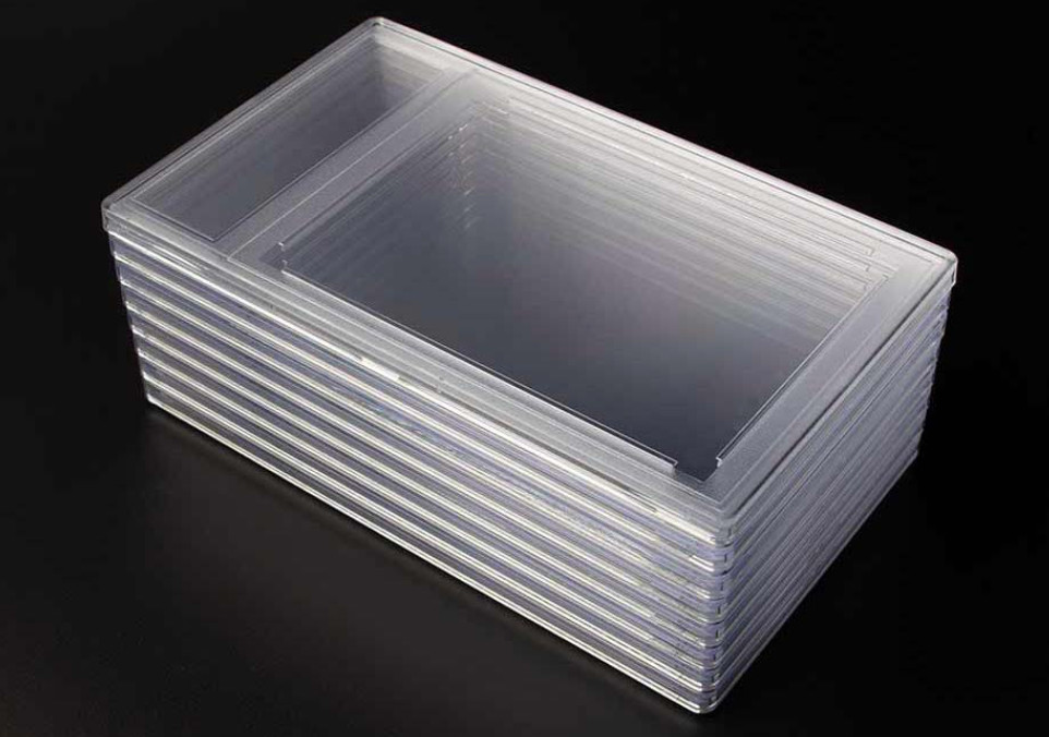 Empty Graded Card Slab for Trading & Sports Cards – Frosted Style Border