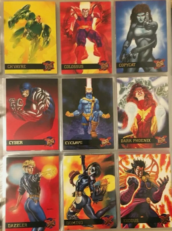 X-Men Marvel (1995, Fleer Ultra) Base Card You Pick, Finish Your Set