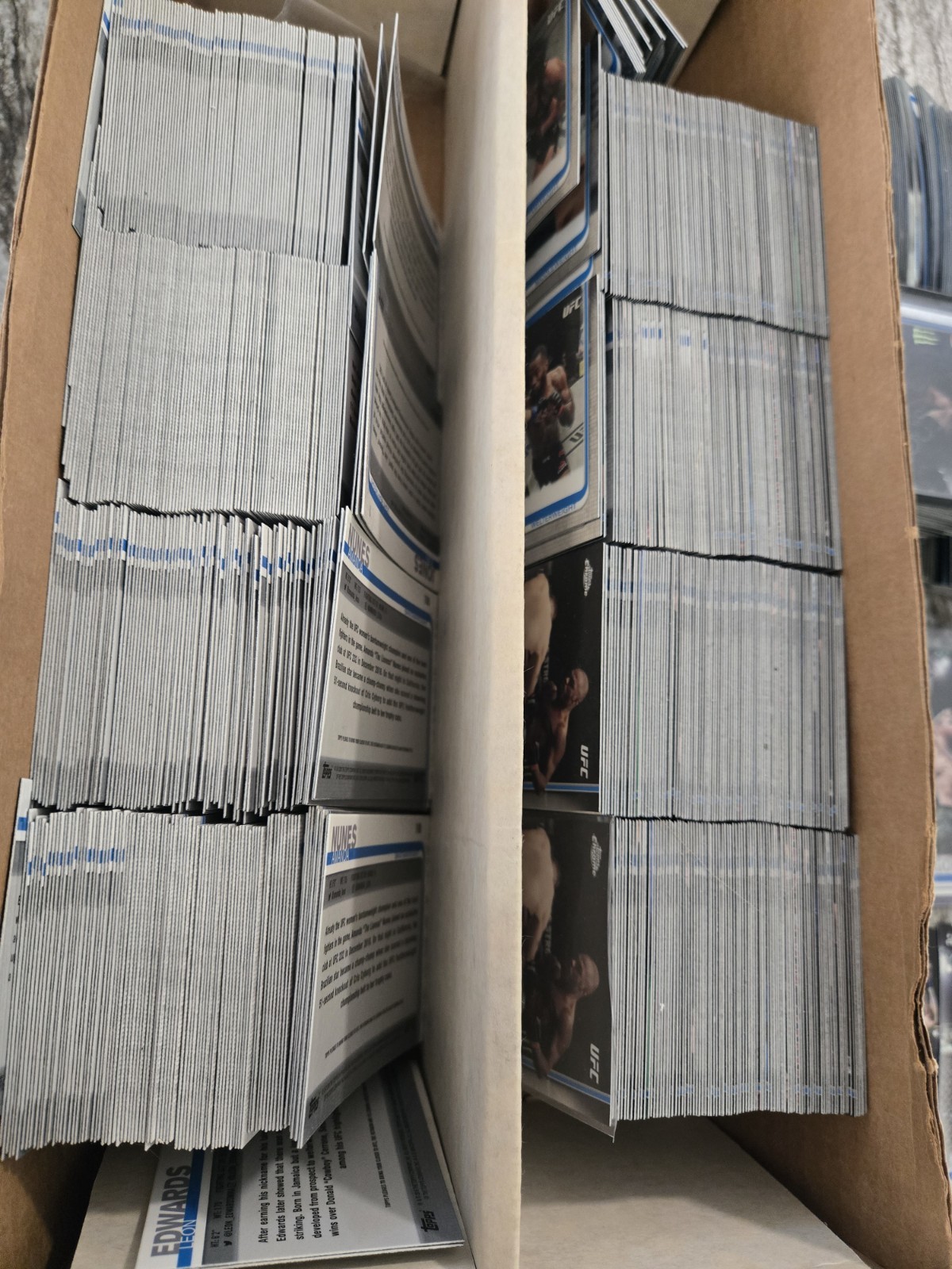 2019 Topps UFC Chrome Collection Lot 1100+ Cards w/ 8 Islam Makhachev RCs