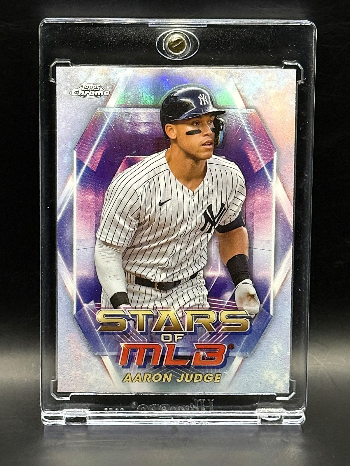 Aaron Judge 2023 Topps Chrome Stars of MLB Insert #SMLBC-13 Yankees Mint