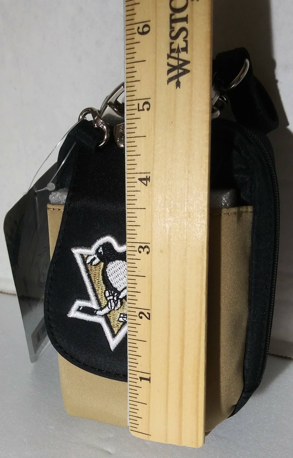 Pittsburgh Penguins Purse Plus Touch Phone ID Wallet Charm 14 Gift Bag Compact