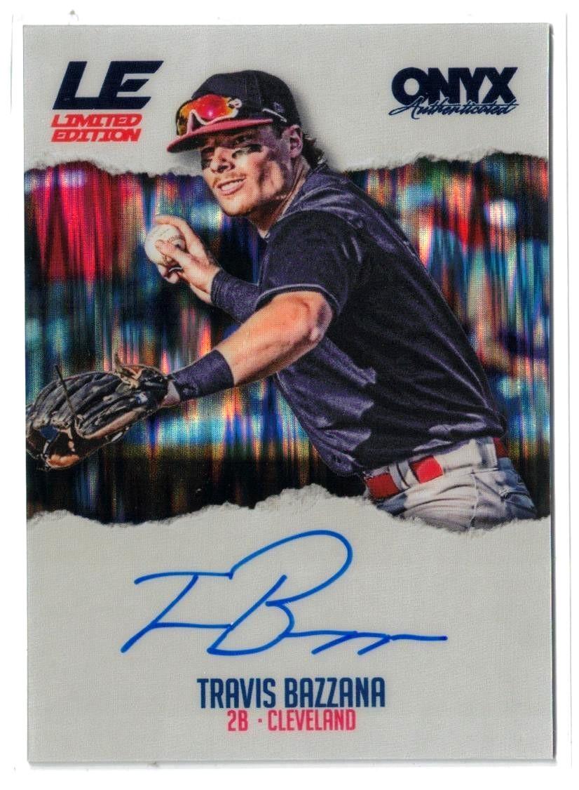 2025 Onyx Rips LIMITED EDITION LE RC AUTO Travis Bazzana! Rookie! Autograph /150