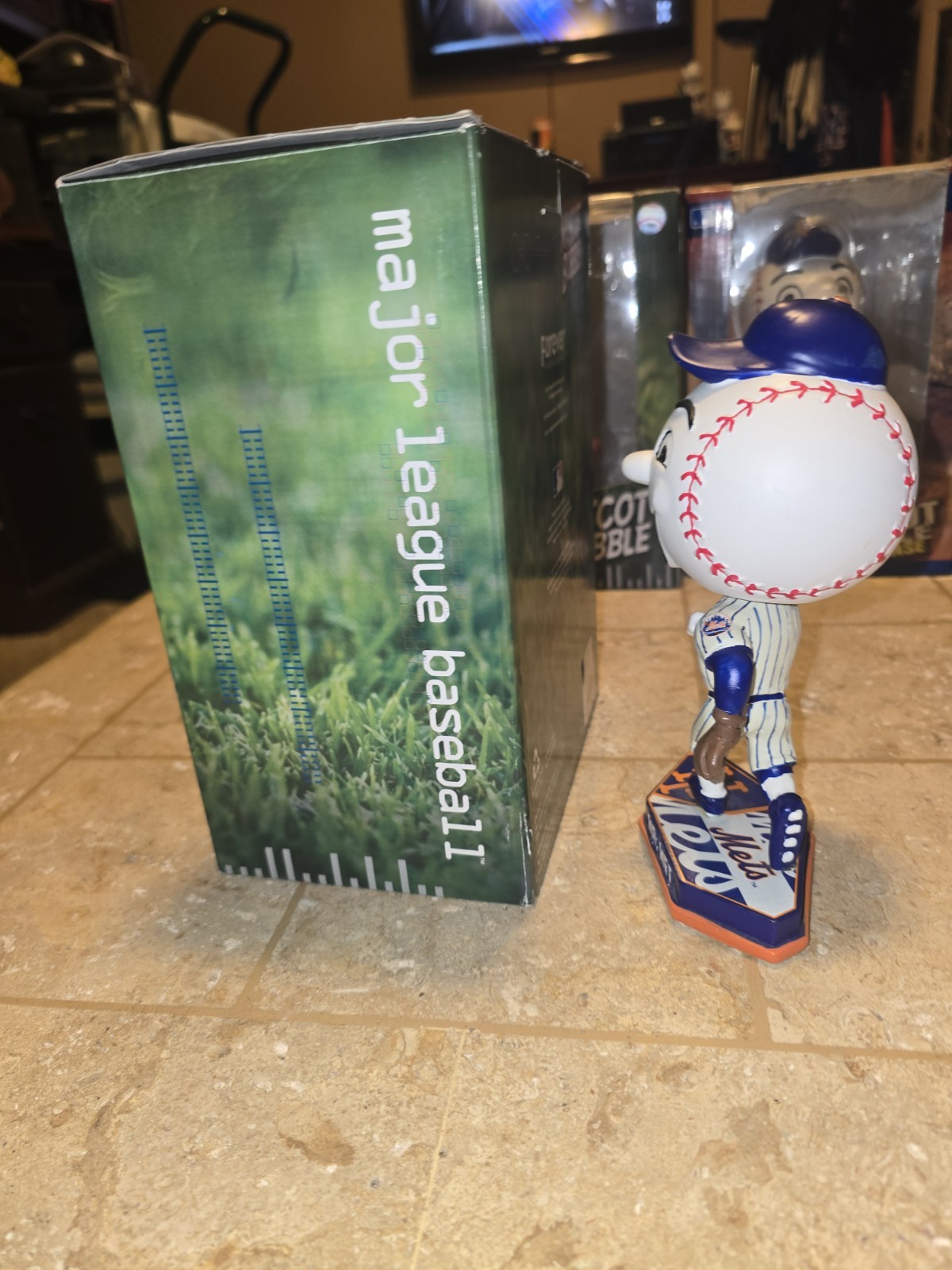 Mr Met Mascot Bobble Head 2011 Forever Collectibles New York Mets Foco Shea Citi