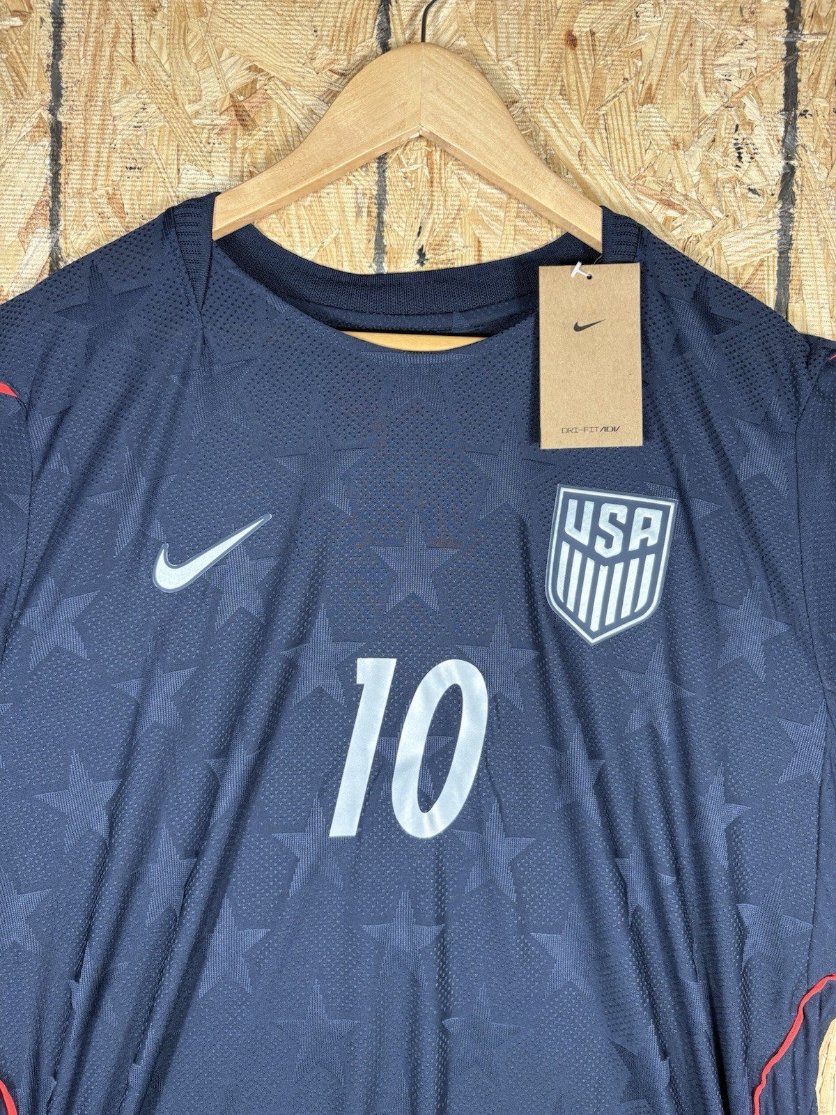 USA 🇺🇸 Christian Pulisic #10 Black Home Stars 2026 Jersey Size 2XL NWT