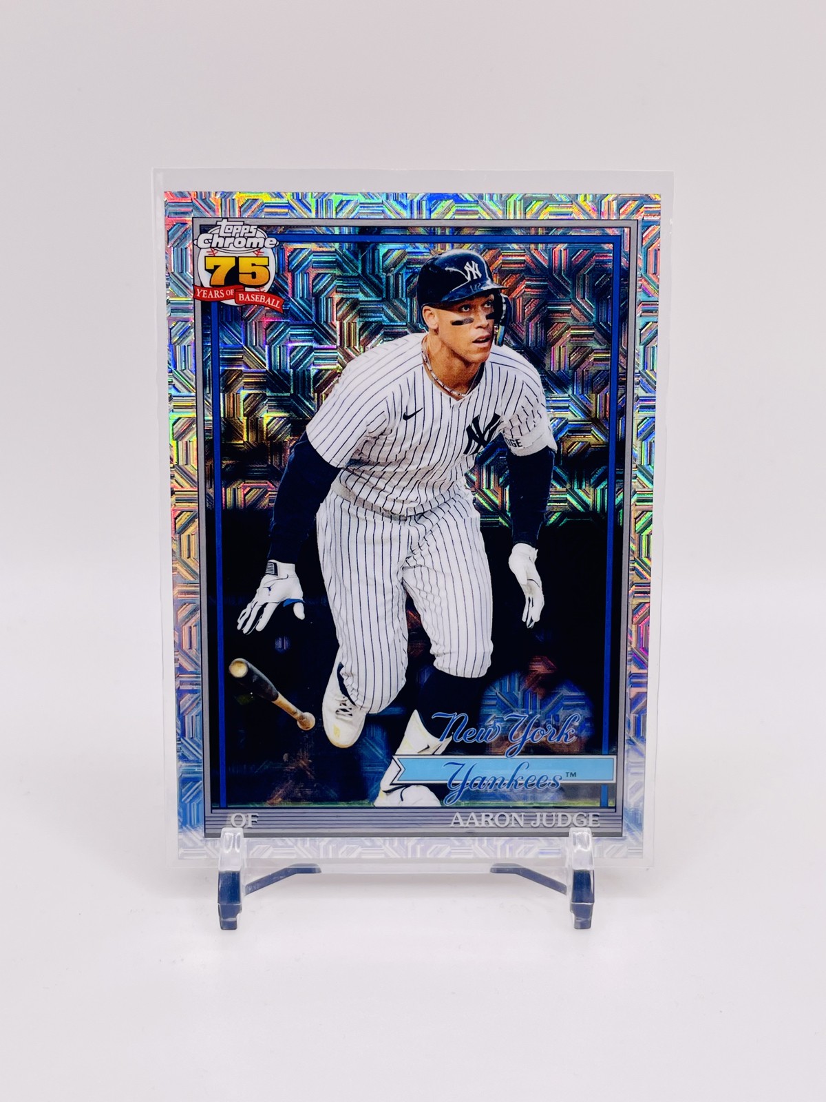 2026 Topps Series 1 – 1991 Topps Chrome Silver Pack Mojo Aaron Judge #91C-82