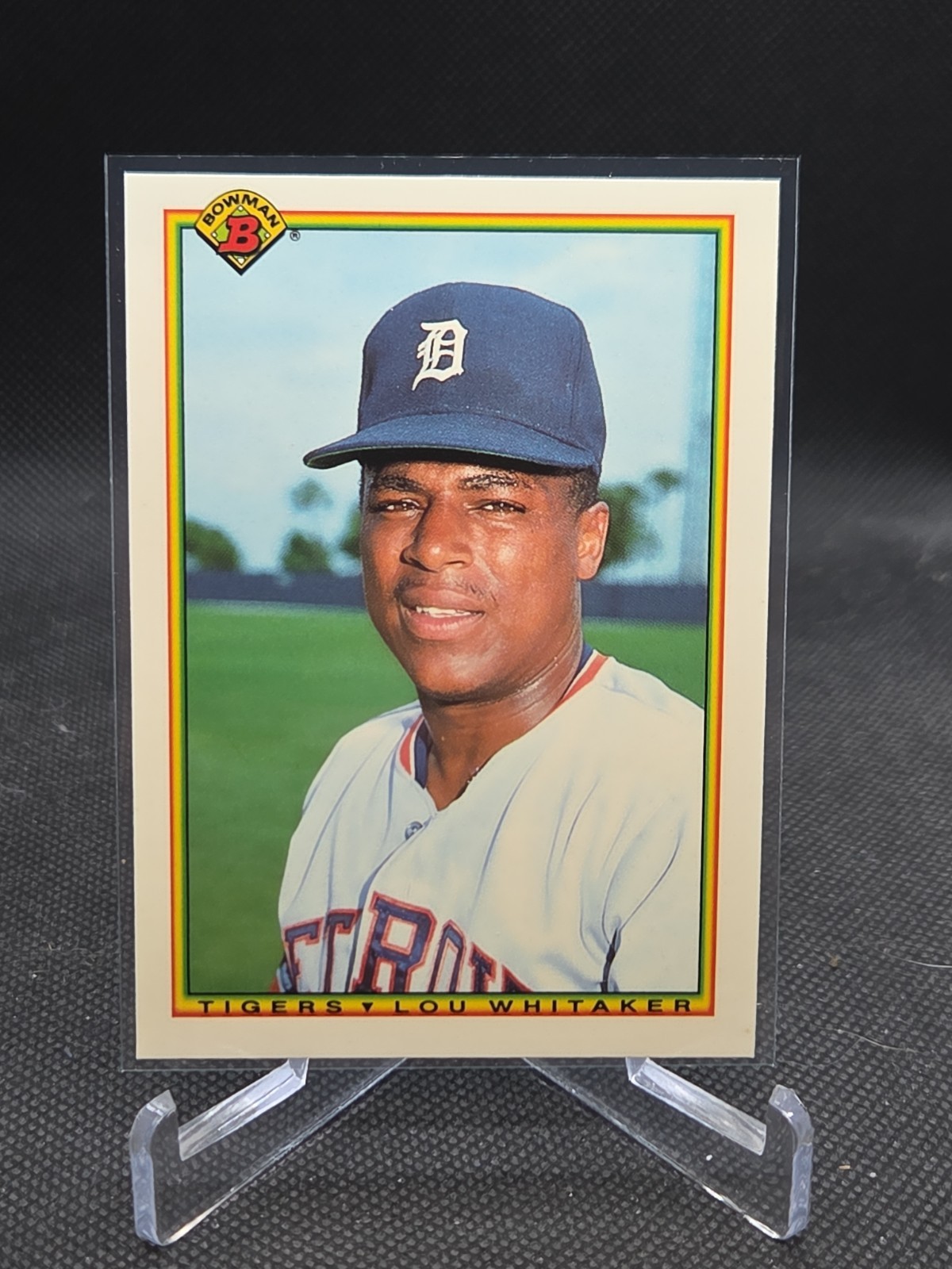 Lou Whitaker 1990 Bowman Tiffany Collectors Edition No 356