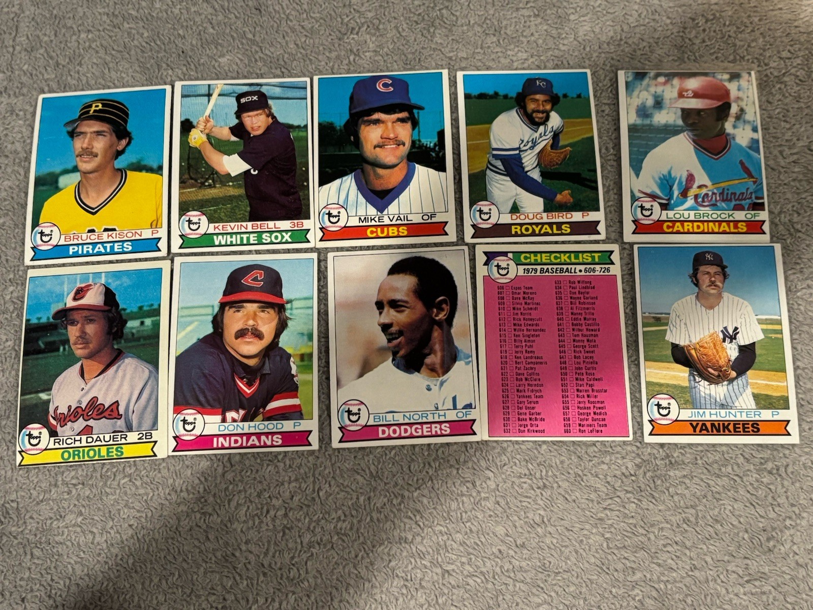 1979 Topps Baseball U-Pick 526-700 VGEX+